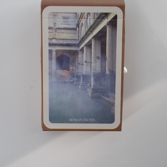 Winston Churchill & City of Bath Set of 2 Full Deck Playing Cards Plastic Coated - Picture 5 of 8